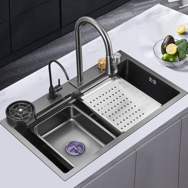 SS Sink 80x45cm - Image 2